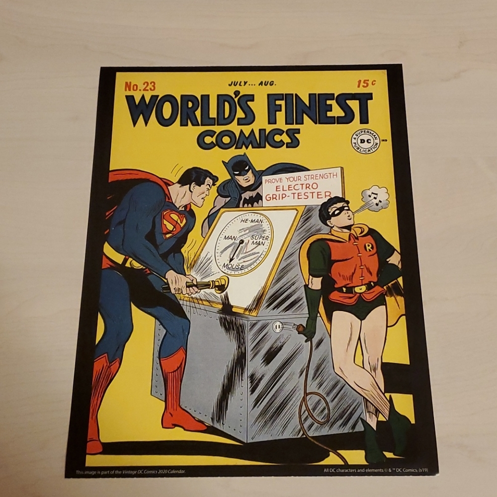 DC World's Finest Comics # 23 Cover Poster